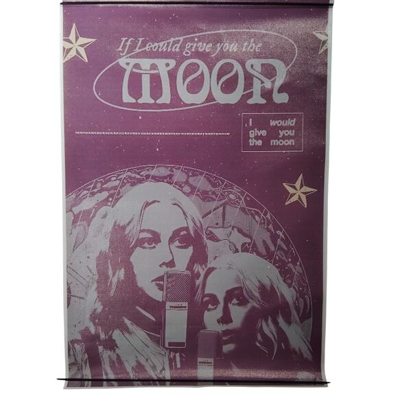 Phoebe Bridgers If I Could Give You The Moon Canvas Print Poster 12x16" Unframed - Picture 1 of 4